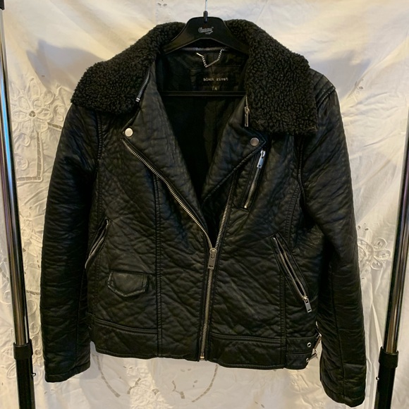 Black Rivet Jackets & Blazers - Black Rivet faux leather motorcycle jacket                   Size XL